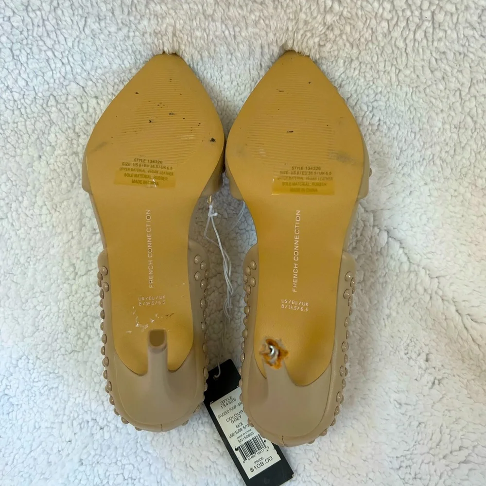 French Connection studded heels